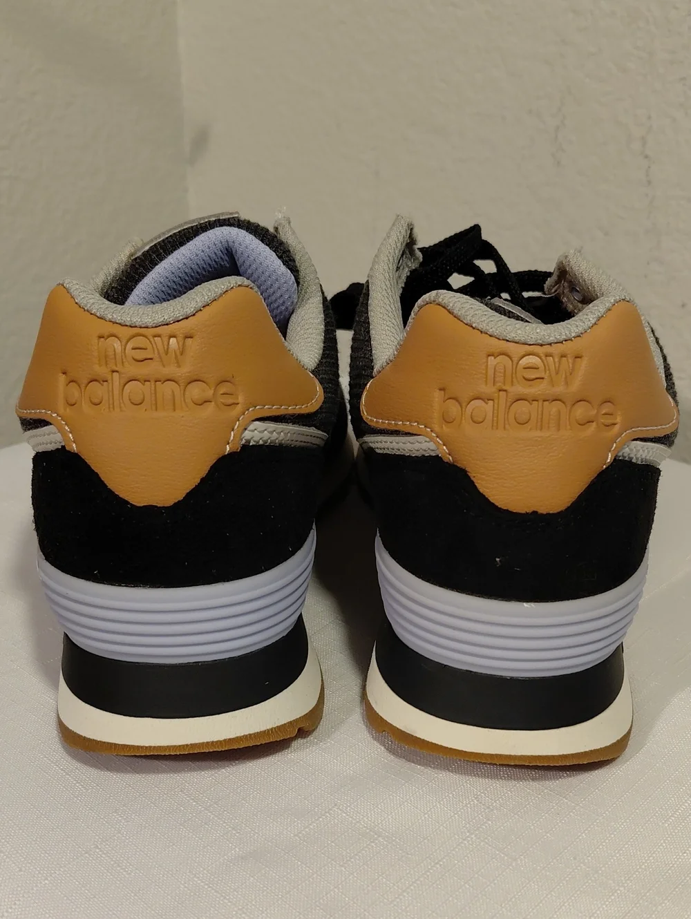 New Balance Black 574 Sneakers